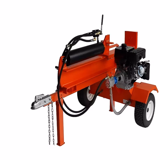 Divisor de toras a gasolina horizontal e vertical de 35 toneladas para serviço pesado 9HP (VHL